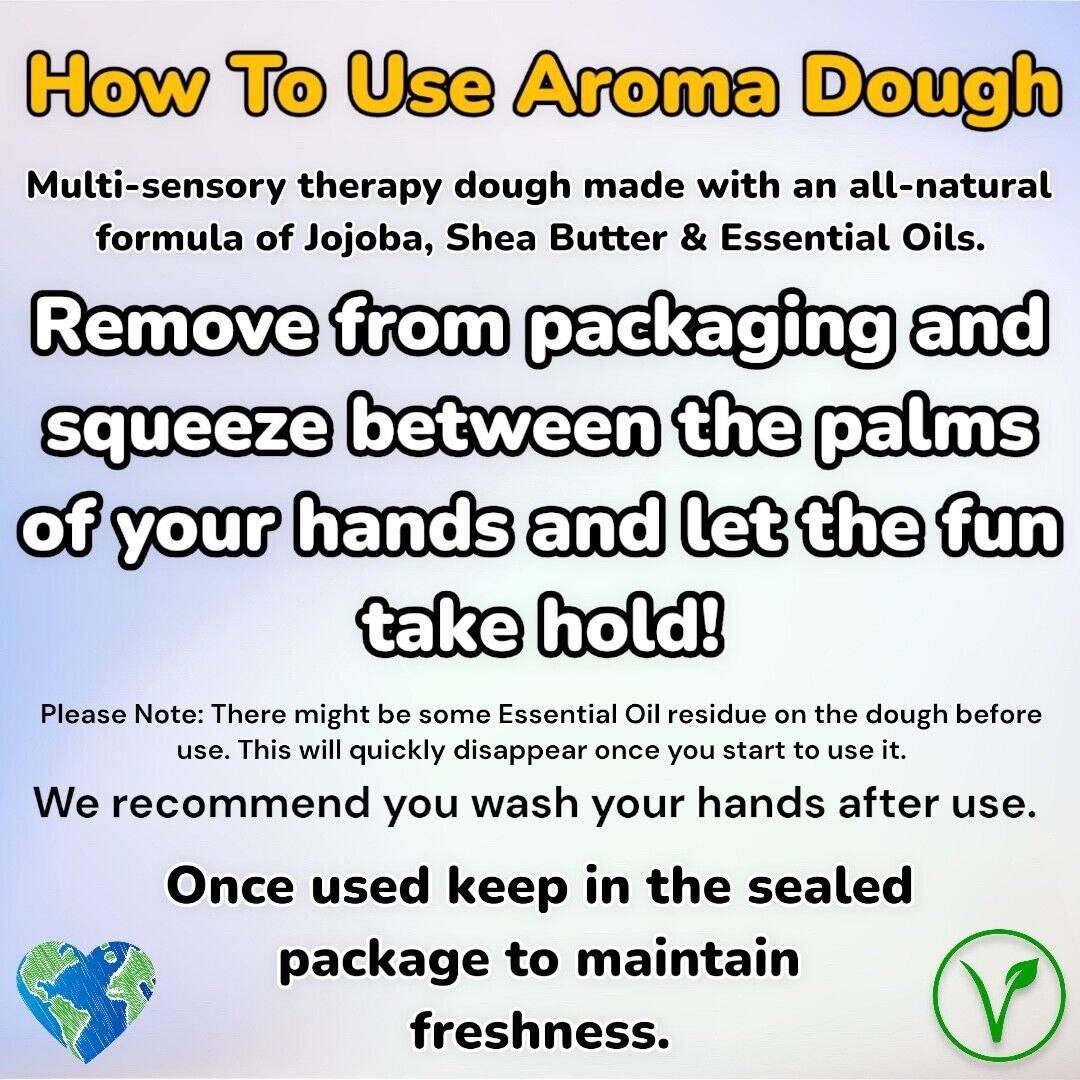 Focus Aroma Dough | Aromatherapy Multi Sensory Playdough - Aroma Energy
