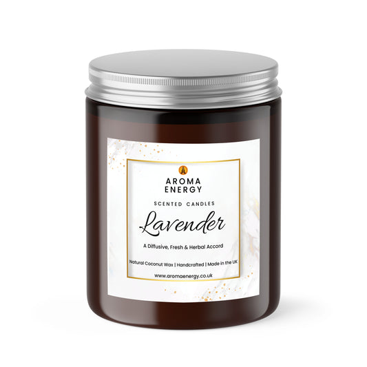 Lavender Scented Candle | Best home fragrance | Made with Essential oils & Coconut Wax