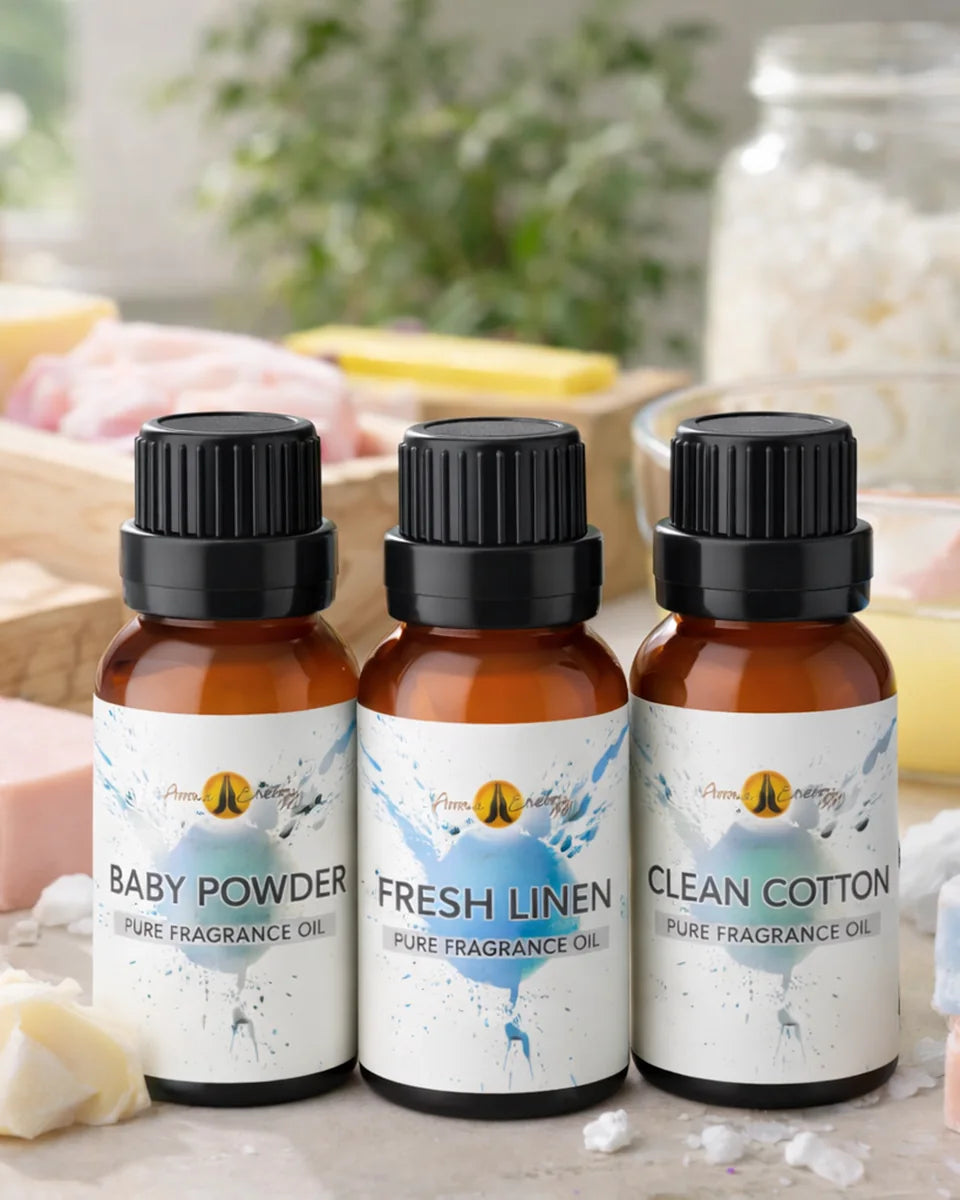 Fragrance oils for candles, melts & soap