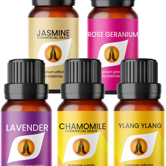 Flower Essential Oil Set 100% Pure