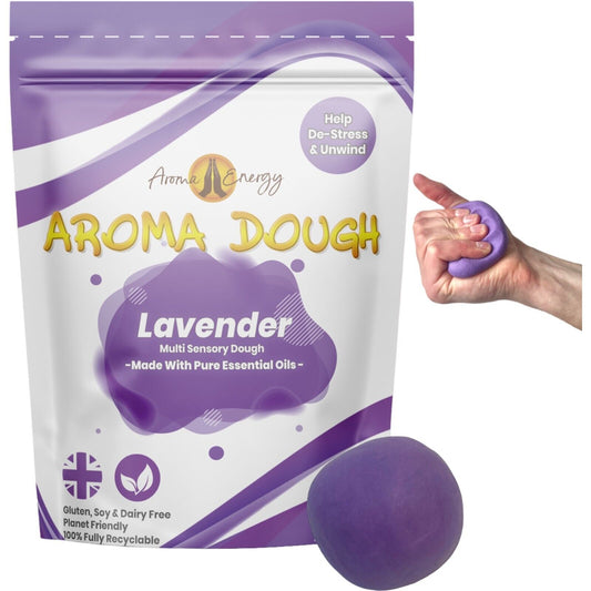 Lavender Aroma Dough | Aromatherapy Multi Sensory Playdough - Aroma Energy