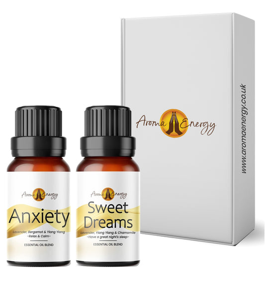 Anxiety & Sweet Dreams Aromatherapy Gift Box - Aroma Energy