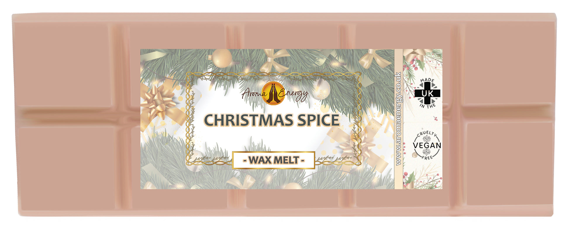 Christmas Spice Wax Melt | Big Snap Bar | 50g - Aroma Energy