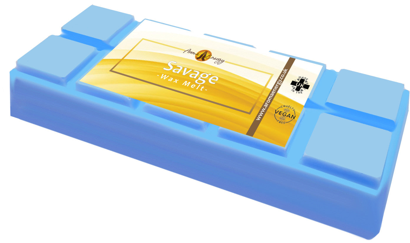 Savage Designer Fragrance Wax Melt | Big Snap Bar | 50g - Aroma Energy