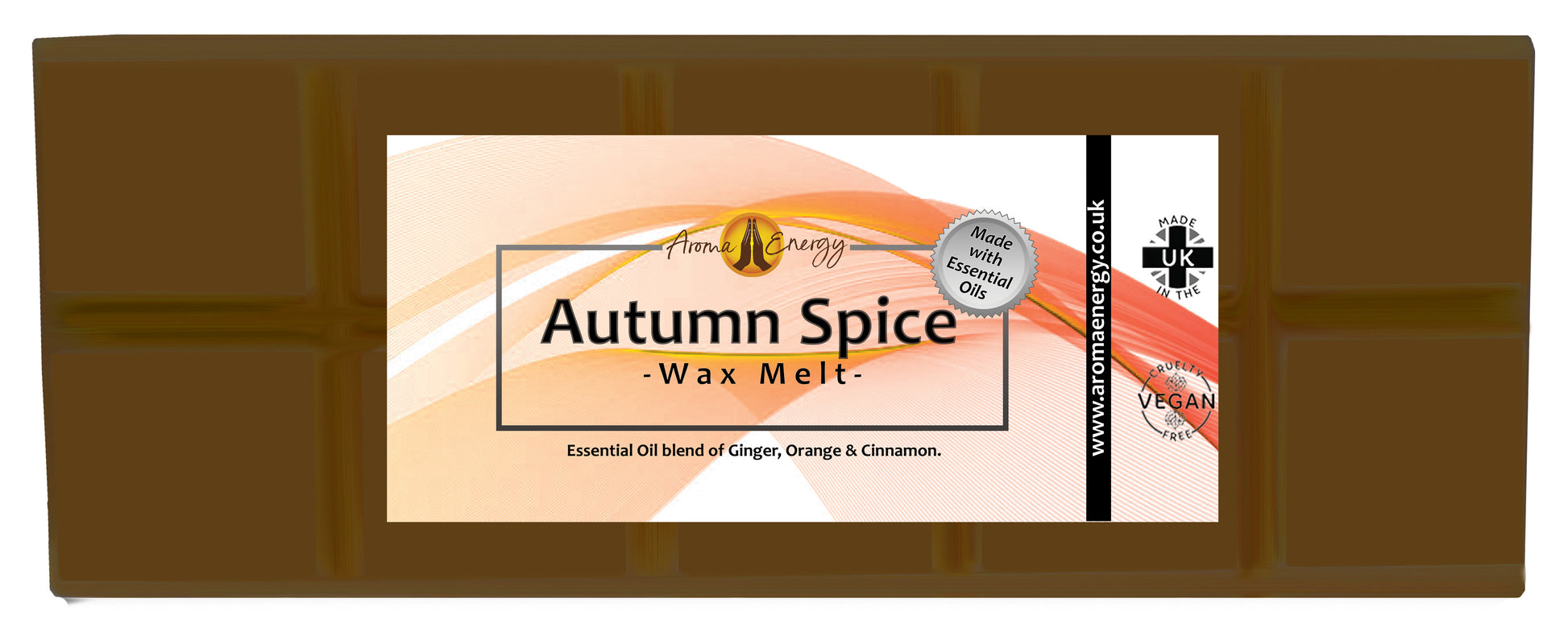 Autumn Spice Wax Melt | Big Snap Bar | 50g - Aroma Energy