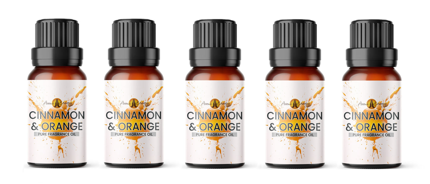 Cinnamon & Orange Fragrance Oil | Autumn & Christmas oil - Aroma Energy