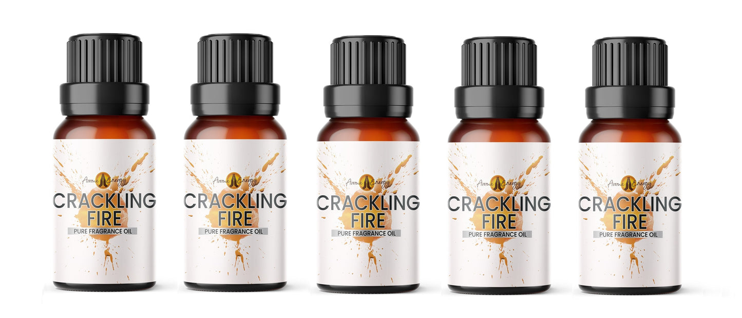 Crackling Fire Fragrance Oil | Christmas fragrance oil - Aroma Energy