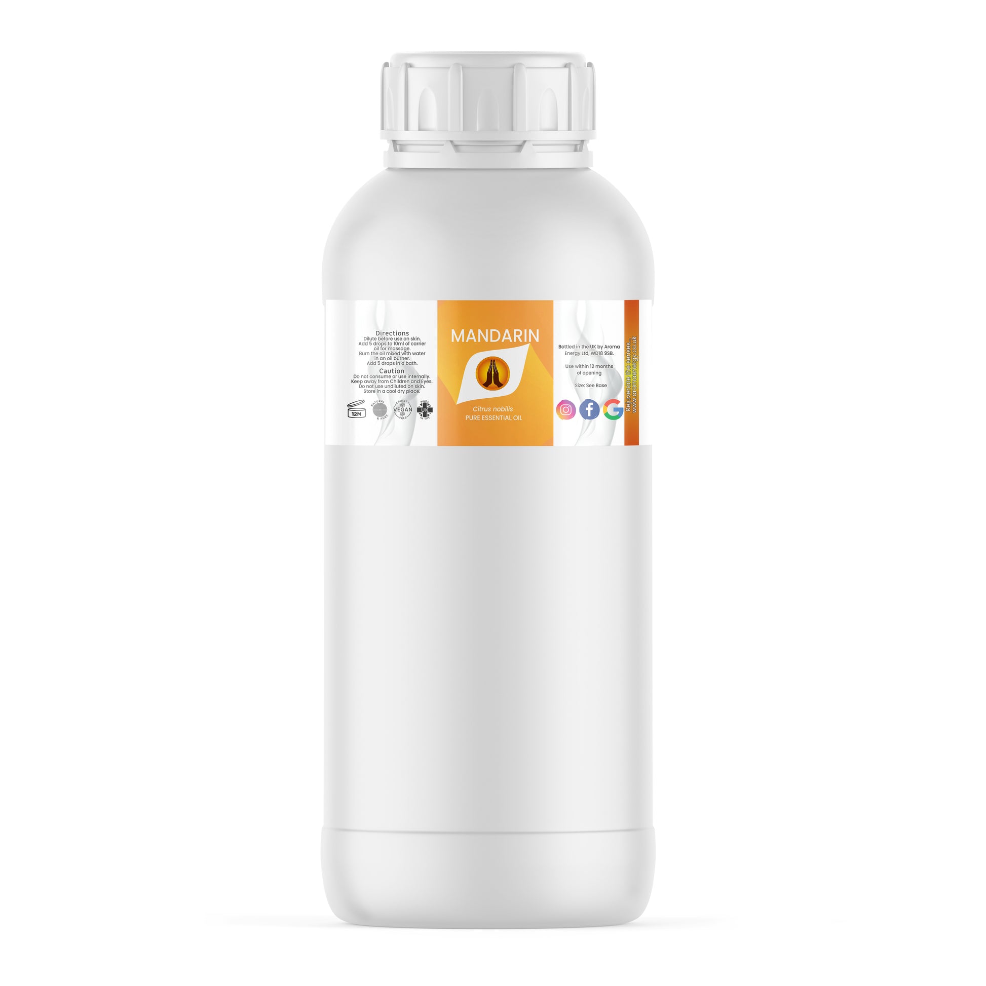 Mandarin Essential Oil - Wholesale - Aroma Energy