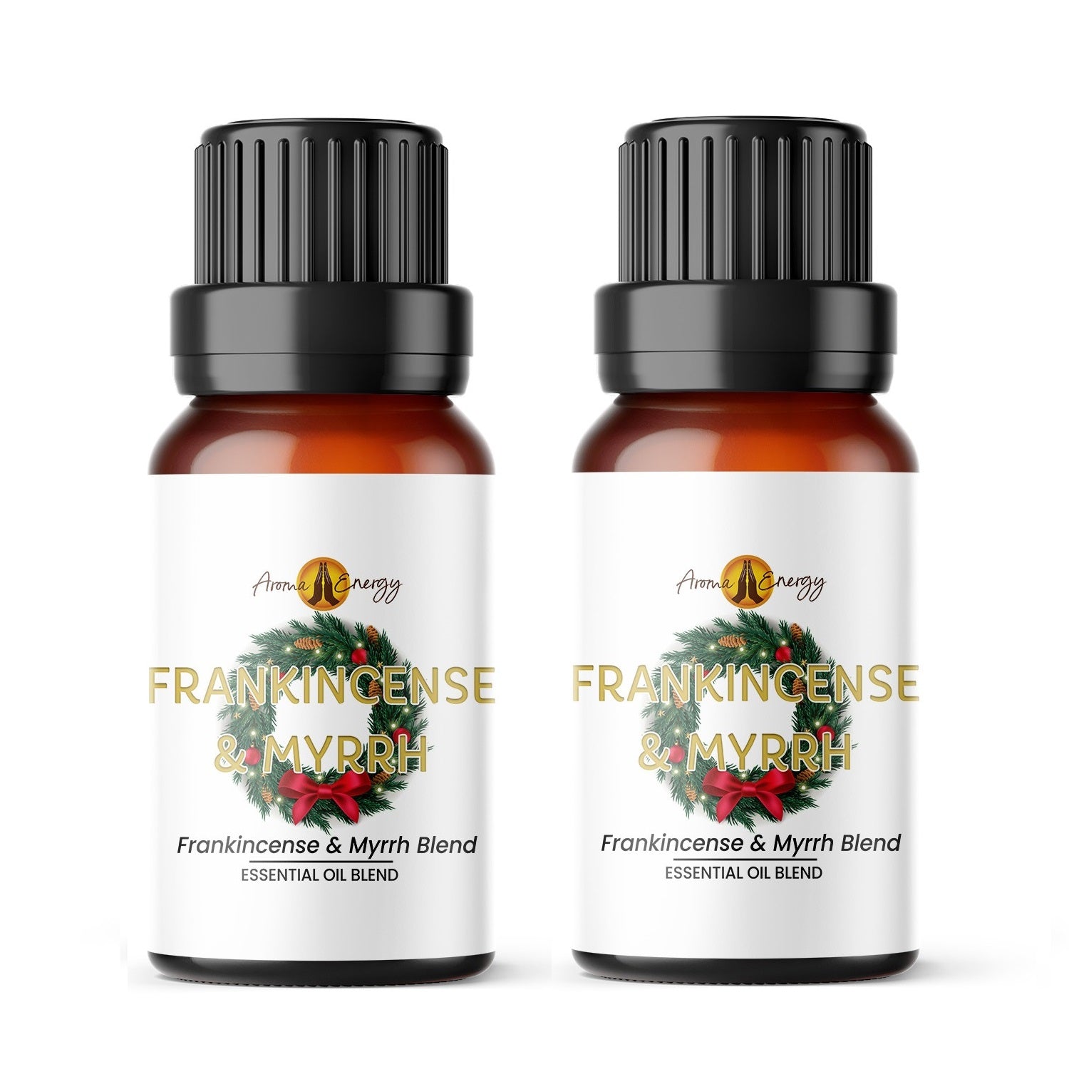 Frankincense & Myrrh Pure Essential Oil Blend | Christmas essential oil blend - Aroma Energy