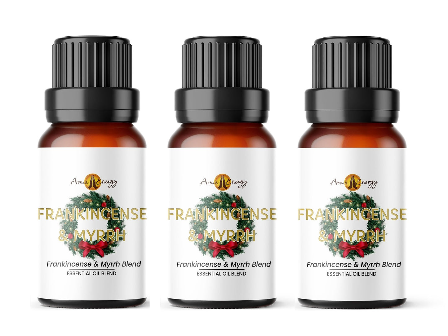 Frankincense & Myrrh Pure Essential Oil Blend | Christmas essential oil blend - Aroma Energy