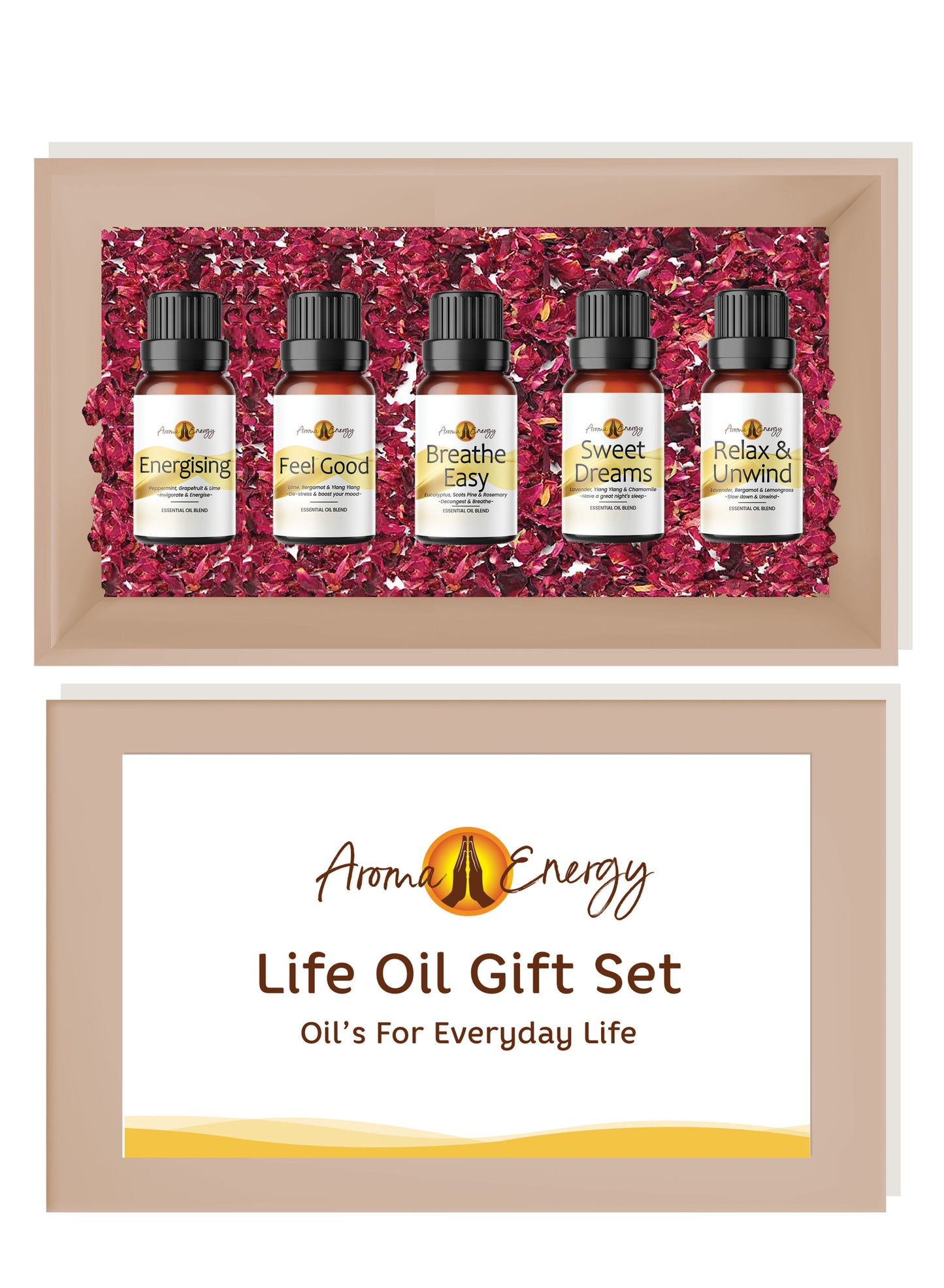 Life Pack - Essential Oil Gift Set - Aroma Energy