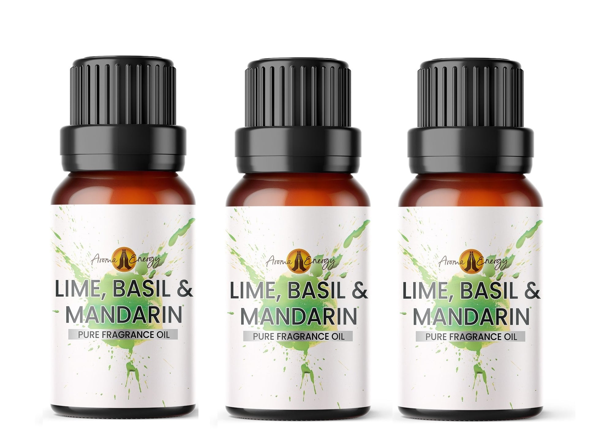 Lime, Basil & Mandarin Fragrance Oil - Aroma Energy
