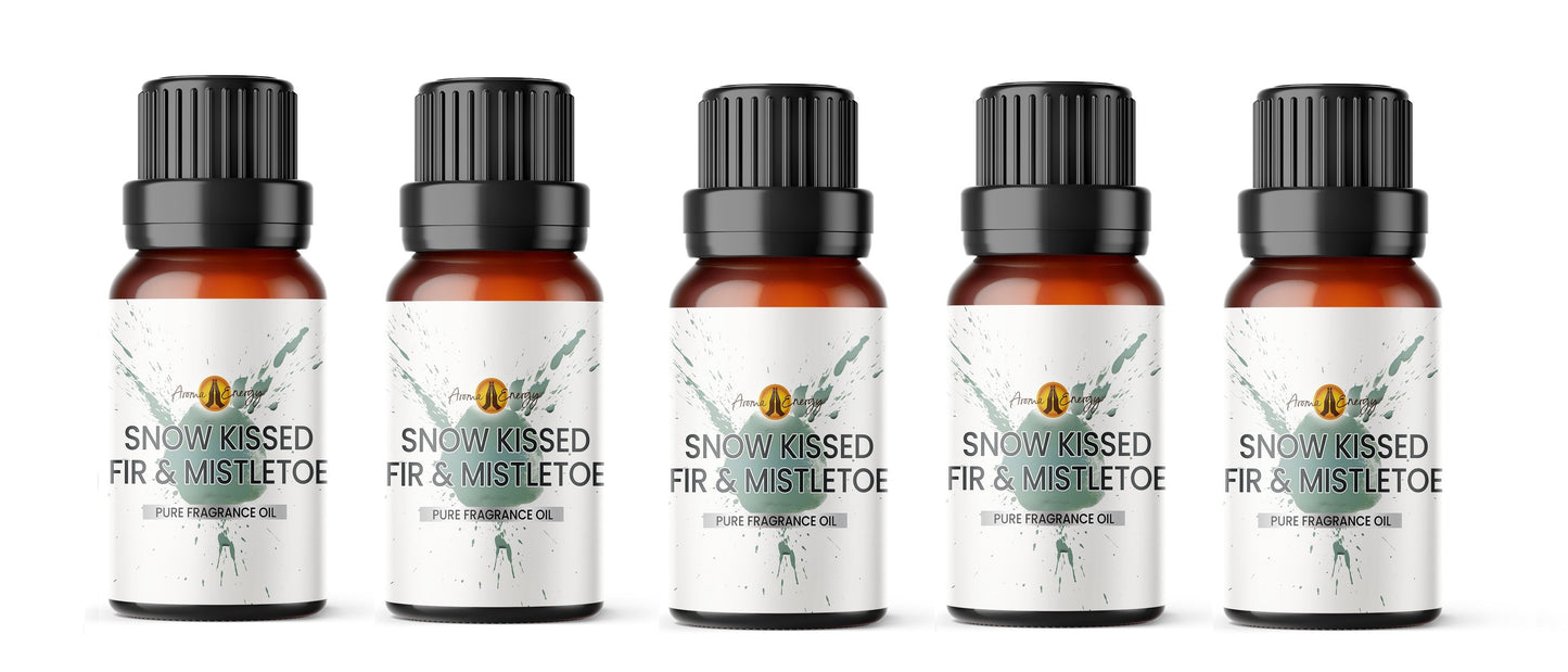 Snow Kissed Fir & Mistletoe Fragrance Oil | Christmas fragrance oil - Aroma Energy