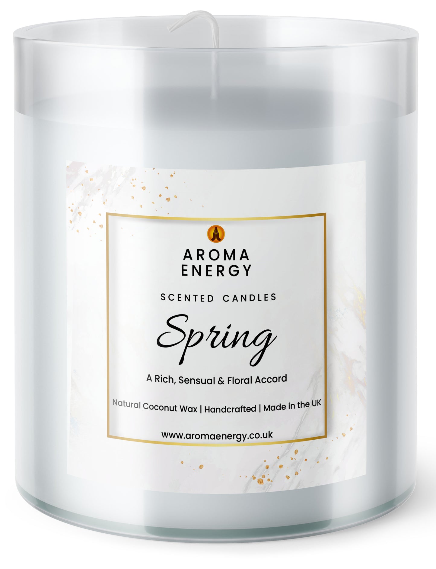 Spring Scented Candle | Best home fragrance | Coconut Wax - Aroma Energy