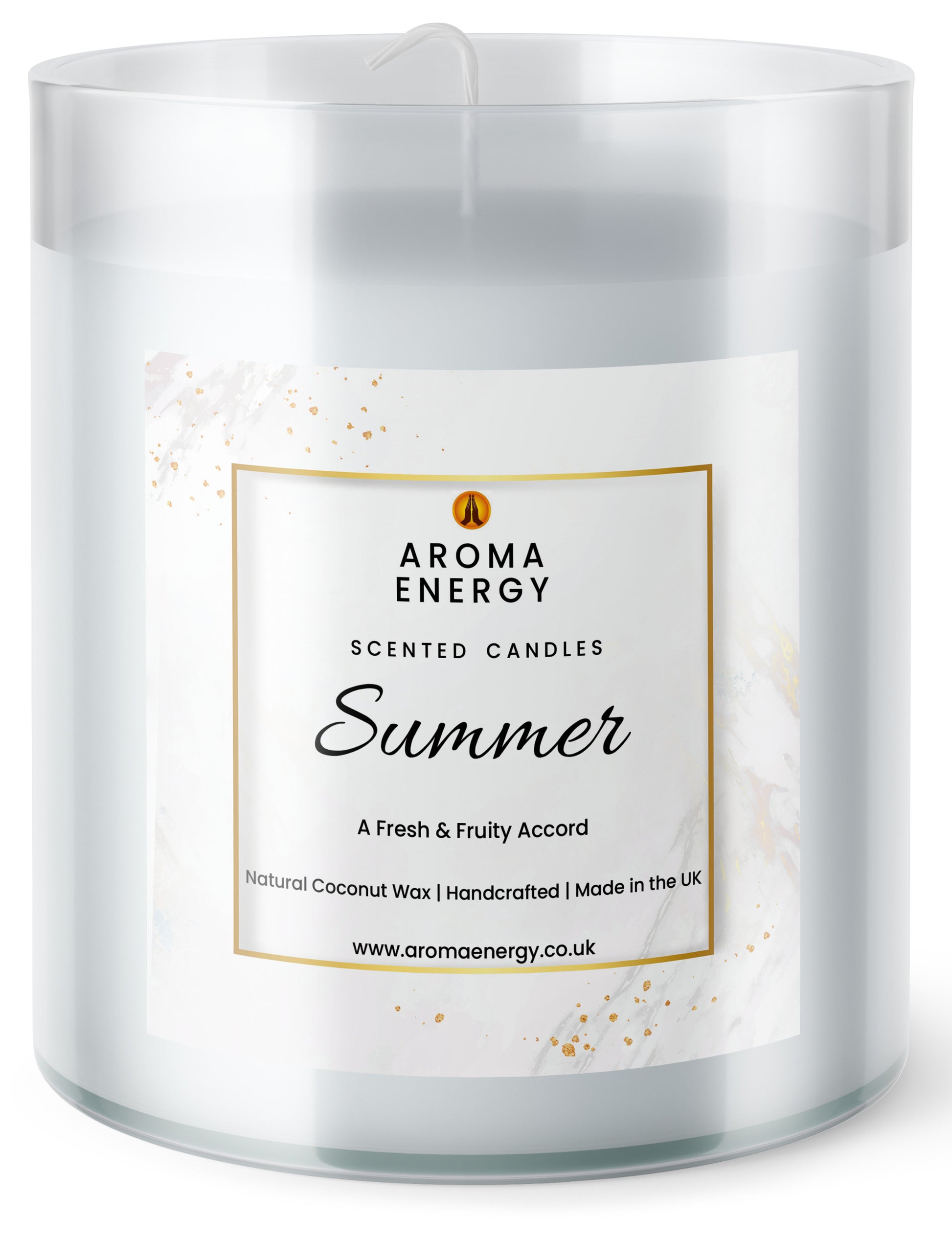 Summer Scented Candle | Best home fragrance | Coconut Wax - Aroma Energy