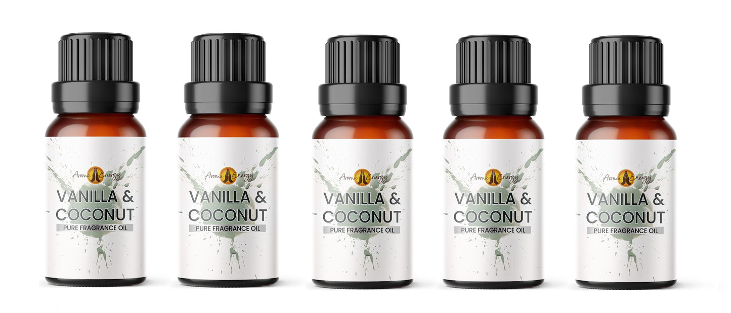 Vanilla & Coconut Fragrance Oil - Aroma Energy