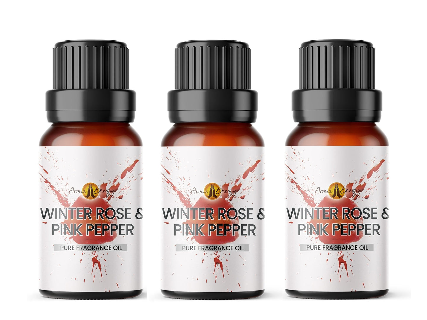 Winter Rose & Pink Pepper Fragrance Oil | Christmas fragrance oil - Aroma Energy