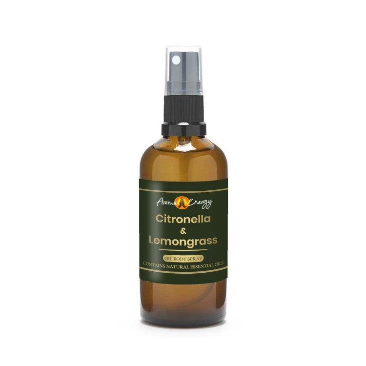Citronella & Lemongrass Oil Body Spray - Aroma Energy