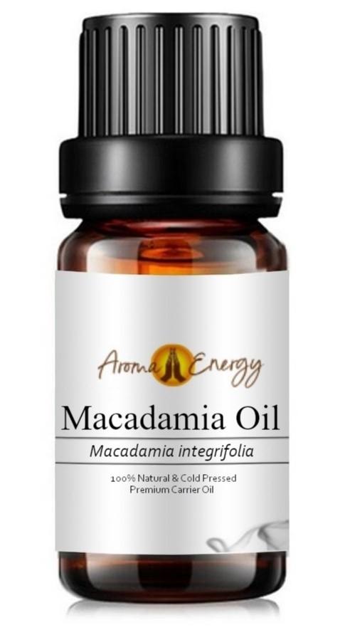 Macadamia Oil - Base/Carrier Oils, Pure & Natural - Aroma Energy