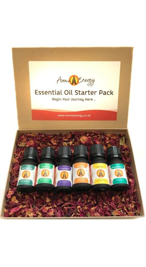 Starter Pack - Essential Oil Gift Set - Aroma Energy